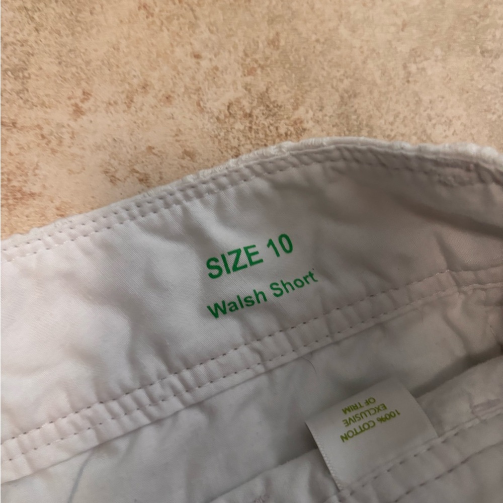 White Walsh Shorts